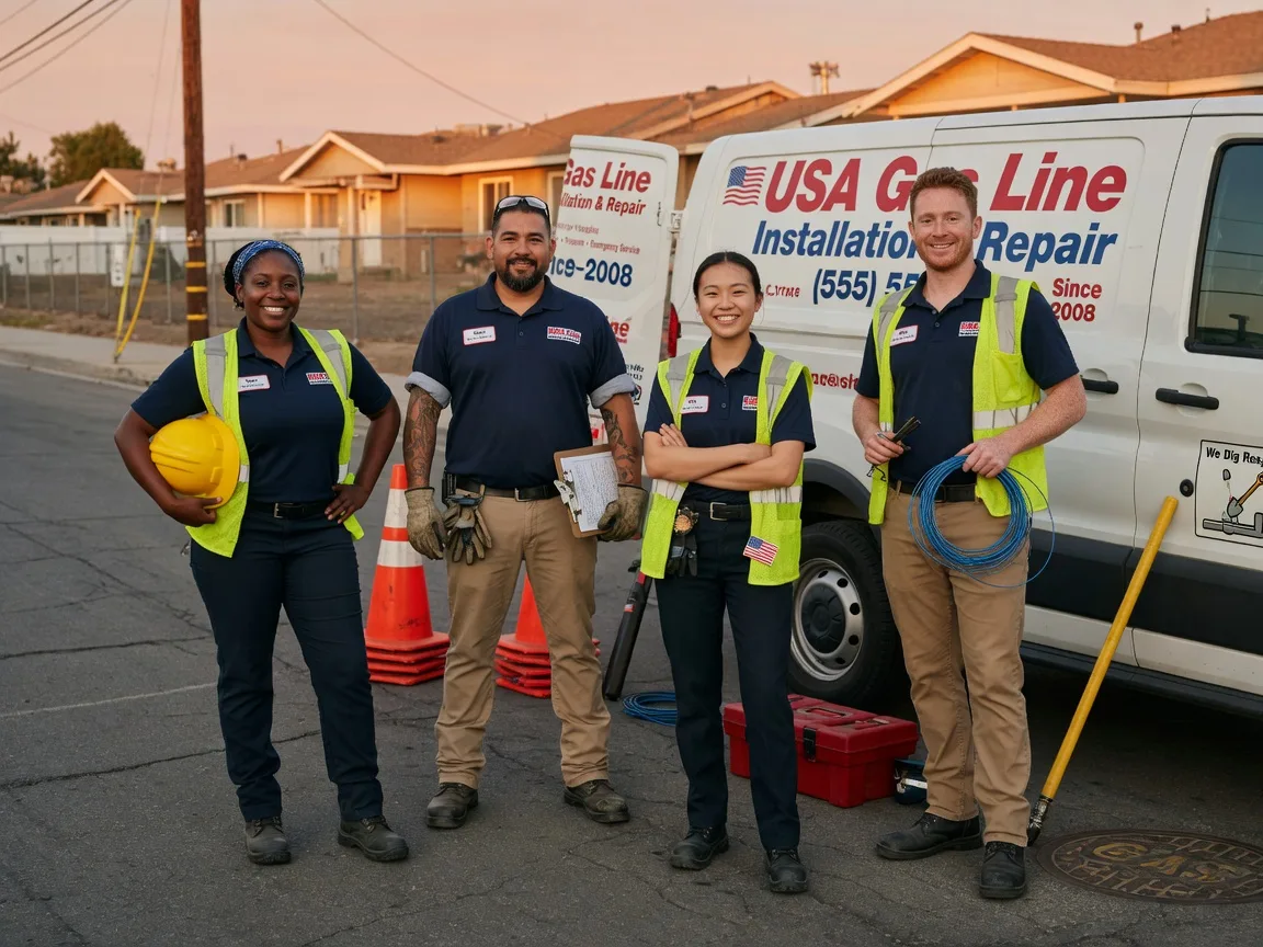 Gas Line Installation company in Jessie, ND